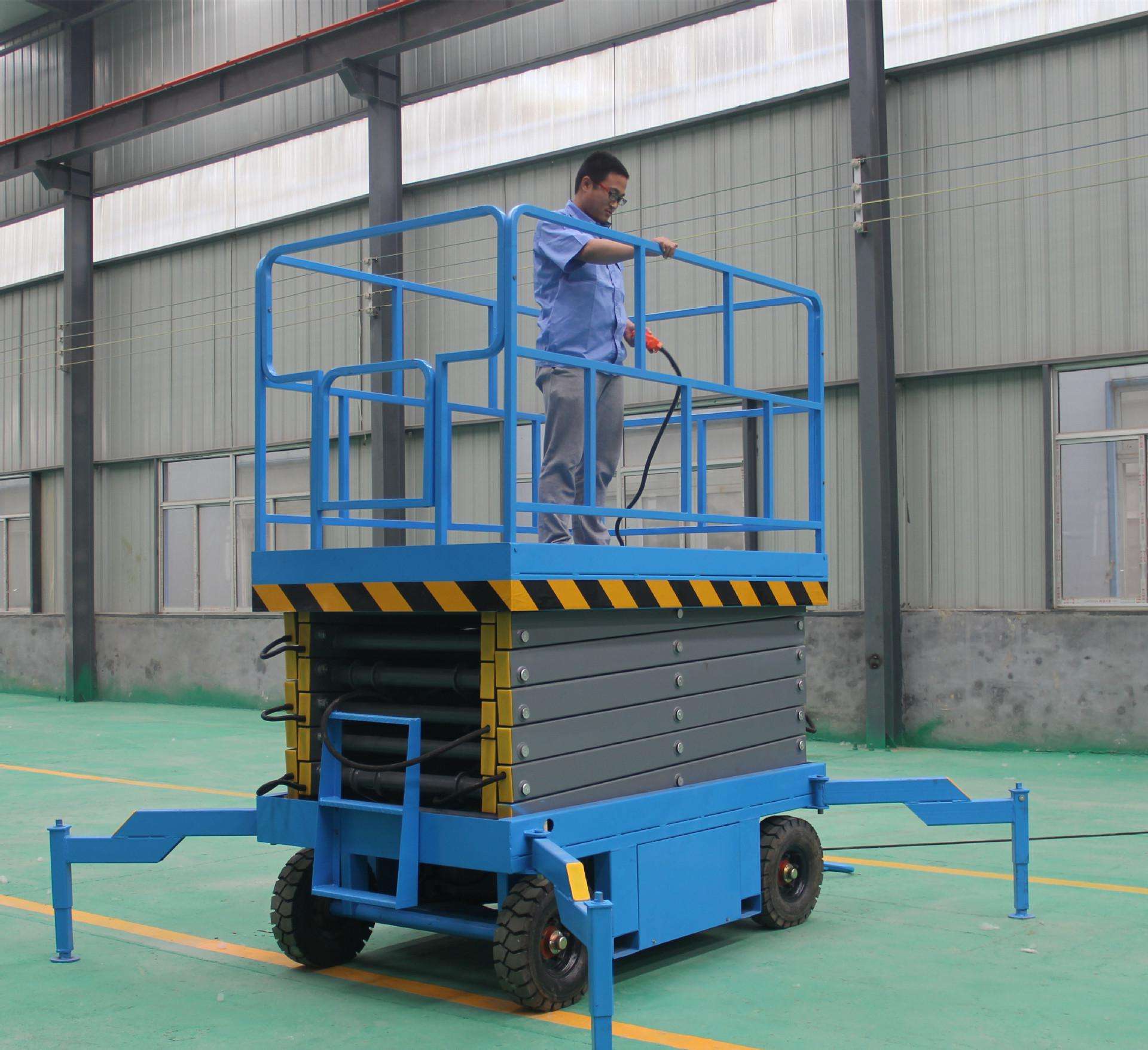 怎么正确的使用保养鑫坤宇移动式升降机呢？